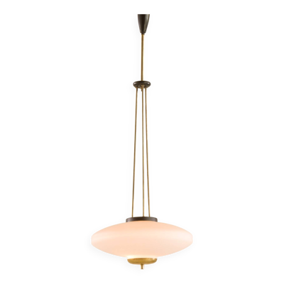 Suspension italienne dans le style de Pietro Chiesa, années 1960