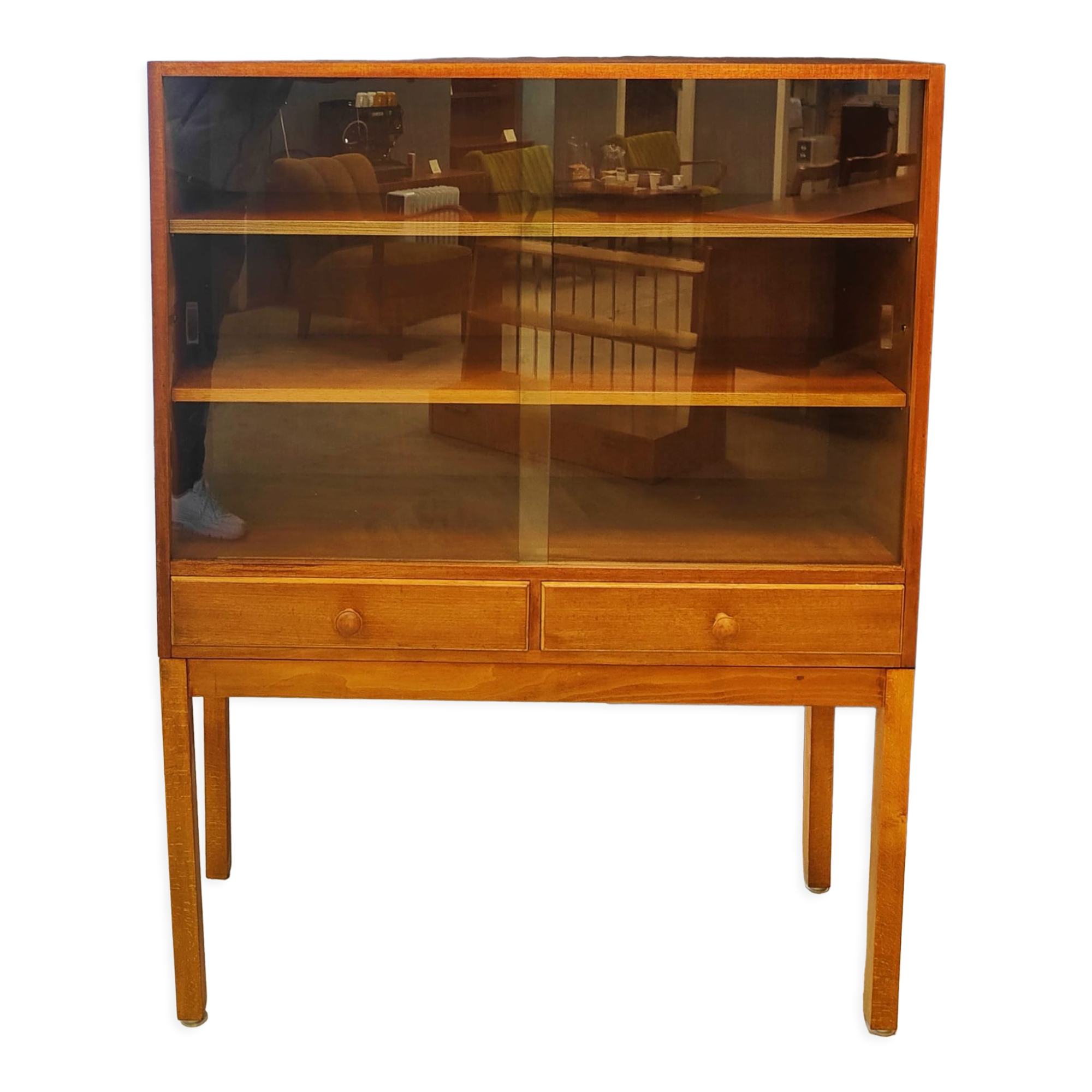 Mid century display cabinet vintage