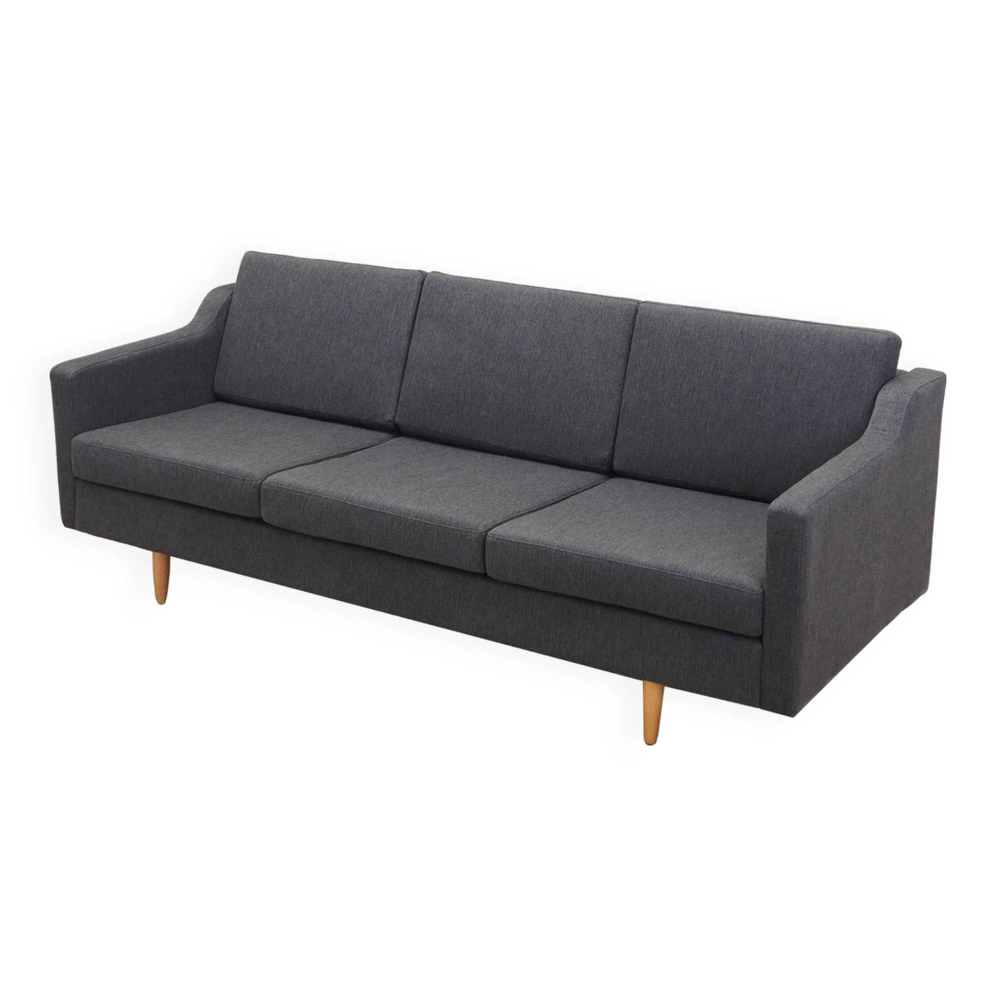 Grey sofa, Danish design, 1970s, production: Denmark