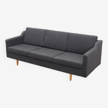 Grey sofa, Danish design, 1970s, production: Denmark