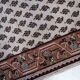 Vintage Indian carpet Seraband handmade 73cm x 143cm 1970s