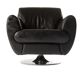 BoConcept Black Leather Armchair, Denmark 2000's