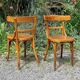 4 Fischel Wissembourg bistro chairs from the 1930s