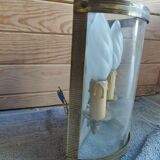 Brass wall lantern