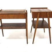 2 teak bedside tables by Carlström, Sweden, 1960