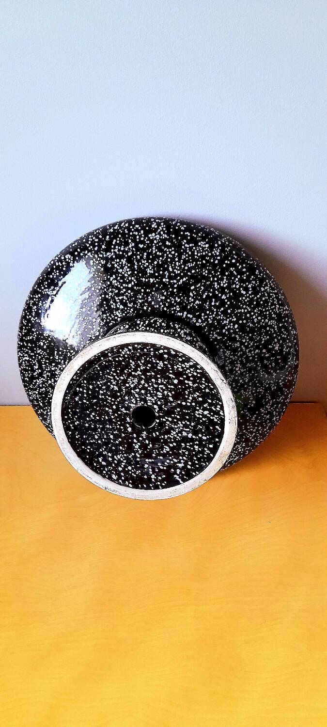Ceramic footed bowl 1980