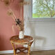 Rattan side table