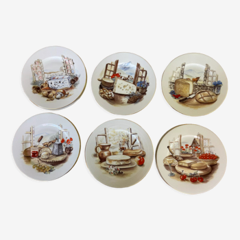 Limoges Cheese Plates