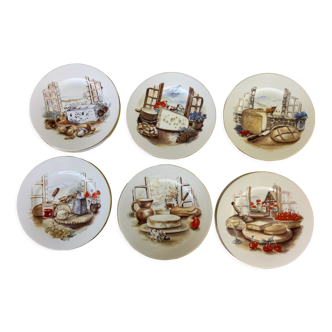 Limoges Cheese Plates