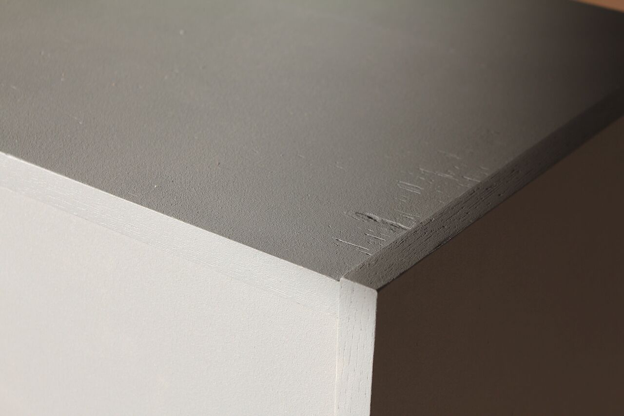 Repainted vintage dresser