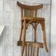 Mismatched curved wood bistro chairs (Fischel..)