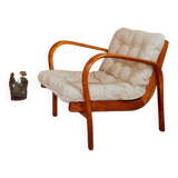 Vintage armchair granola beige 1960