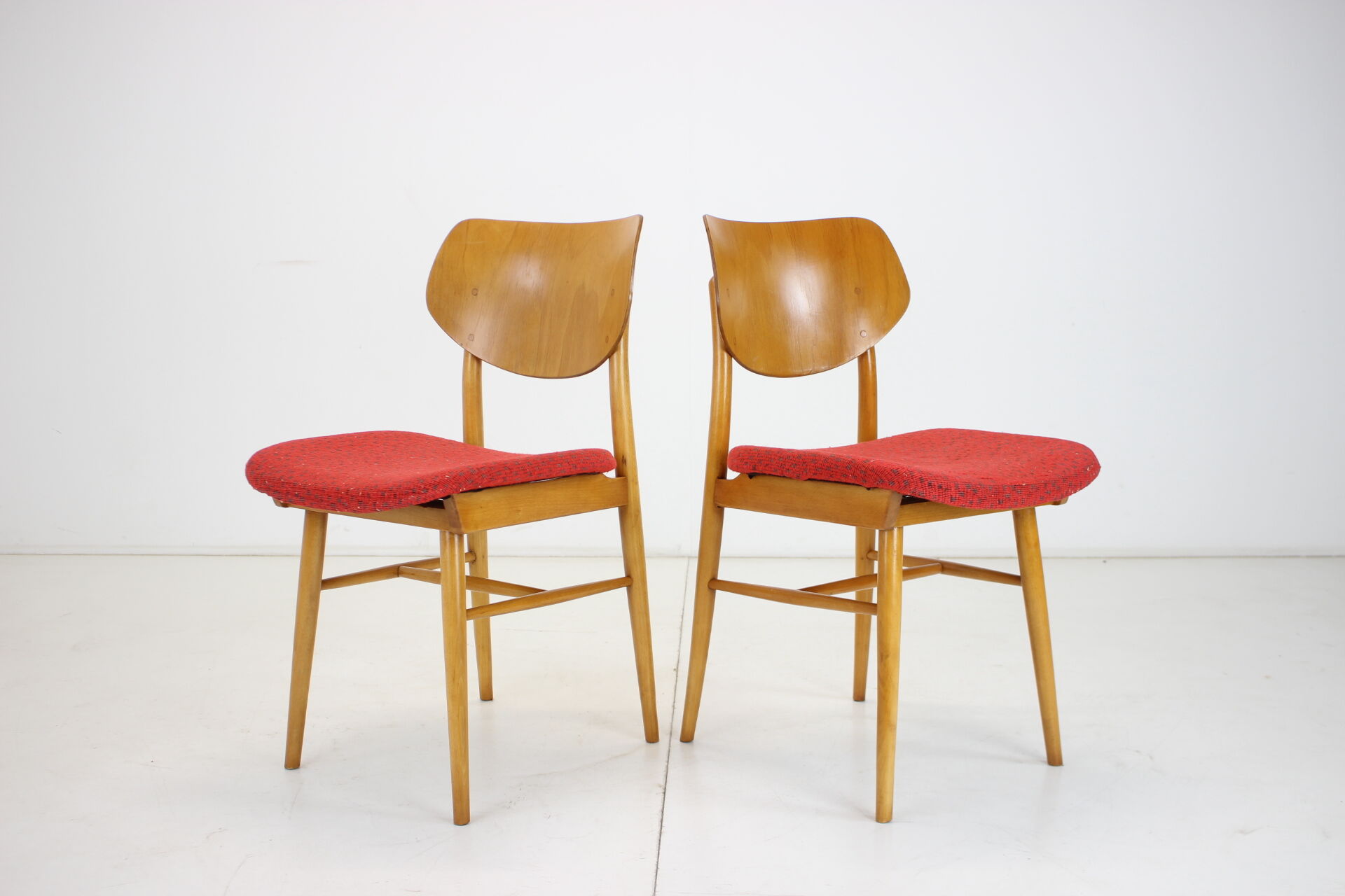 Pair of Chairs by TON, 1965 Czechoslovakia