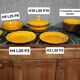 vintage ceramic tableware in yellow – Faience from Haute Provence