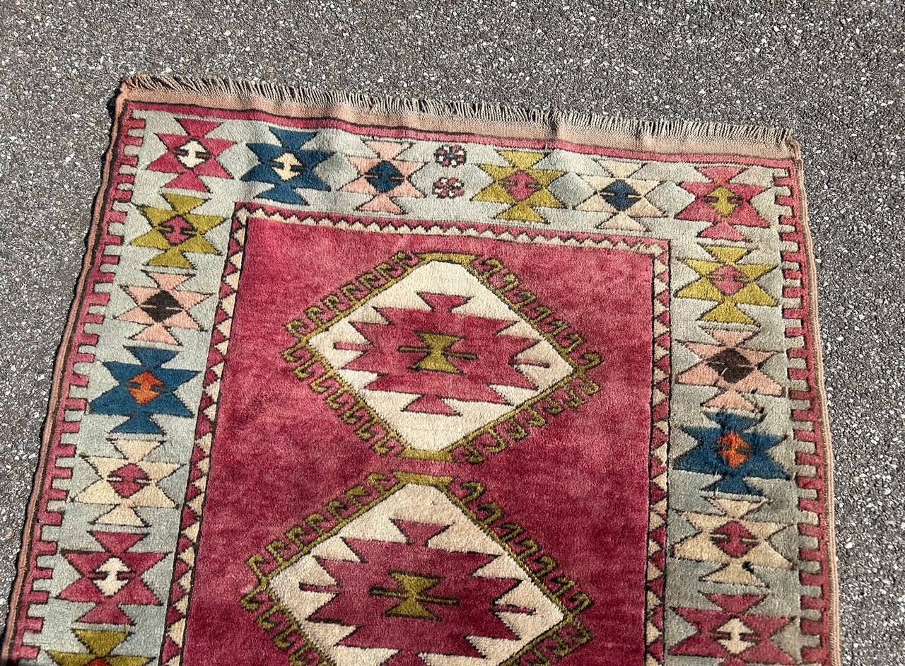 vintage pink persian rug
