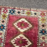 vintage pink persian rug