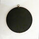 Miroir cadre velours rose 24cm