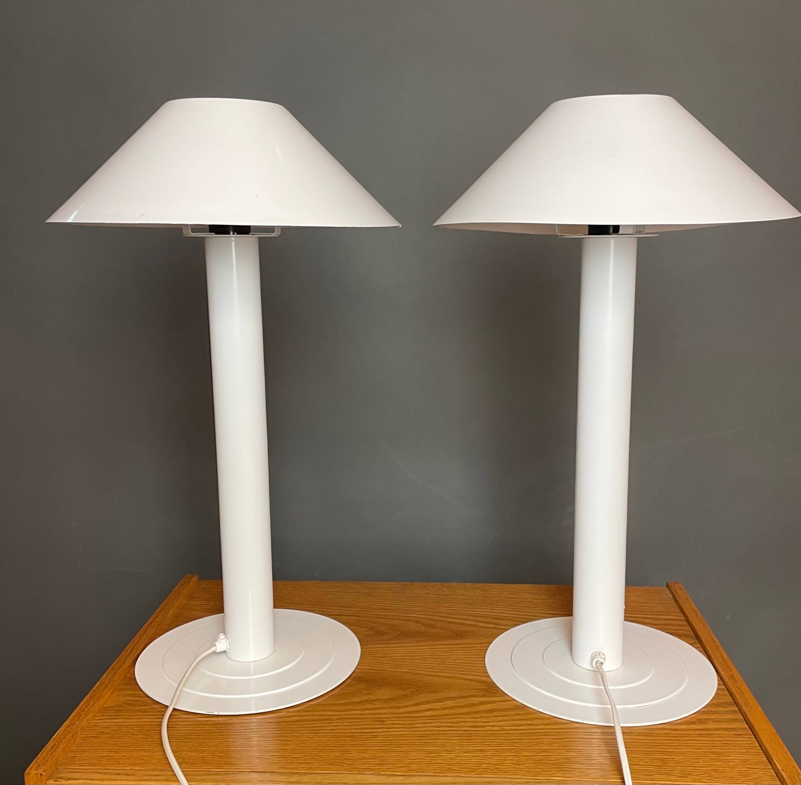 Pair of 1980s Karlby table lamps