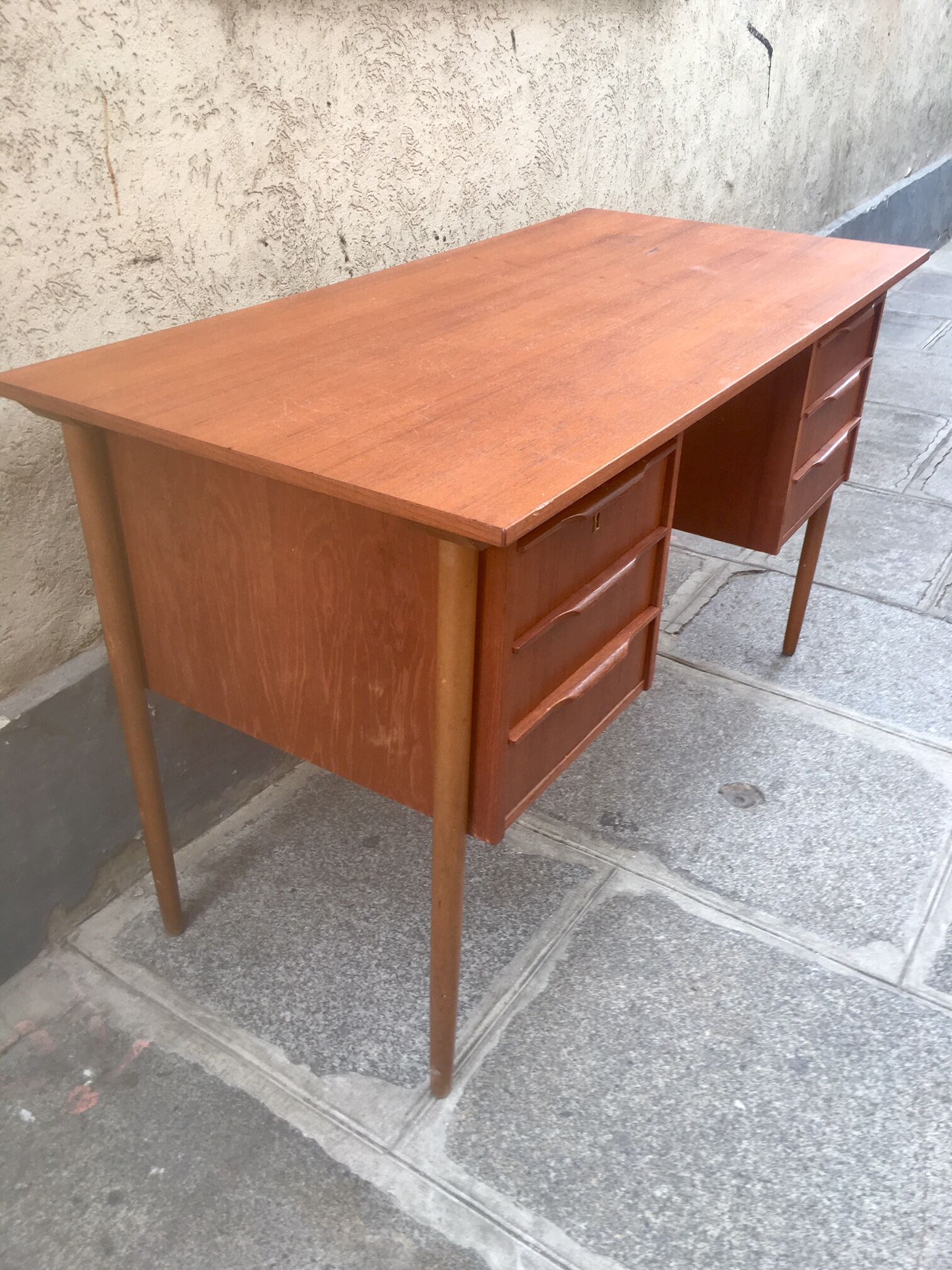 Bureau en teck