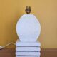 Solid stone lamp and lampshade - design DLG Albert Tormos