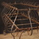 Wrought iron planter from the 70s