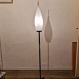 Lampadaire vintage opaline 1960