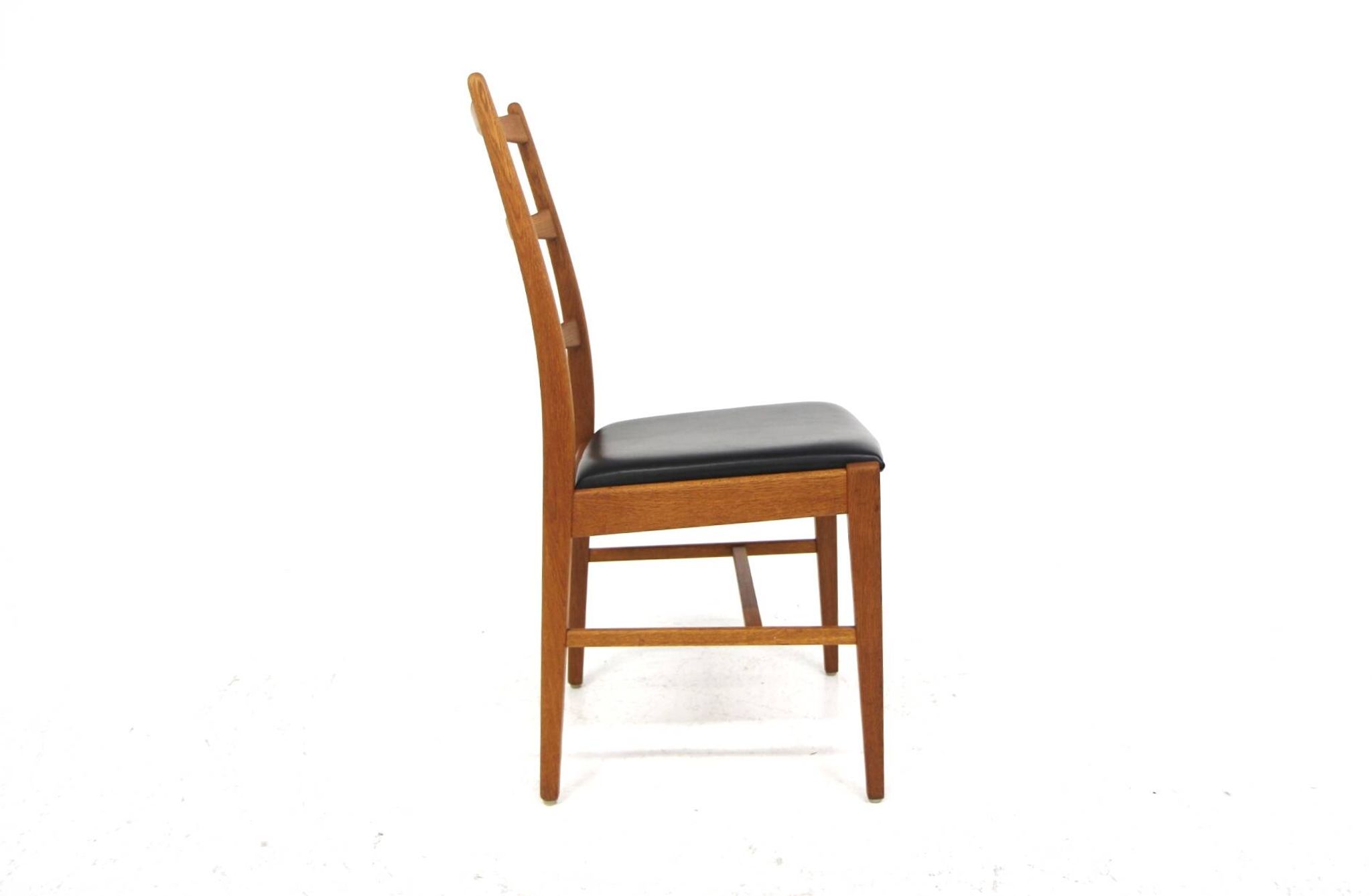 4 Scandinavian teak chairs, Sweden, 1960
