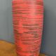 Large ceramic red vase by Scheurich Germany model 517-45