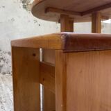 Les Arcs stools and table  1960