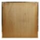 Miroir mural italien des années 50 avec cadre en laiton et placage en bois, 1970