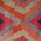 Vintage Turkish Oushak Handwoven Rug 78x378 cm