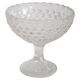 Vintage glass sugar or fruit bowl, Italy, 1960s