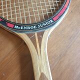 Decorative vintage tennis racket