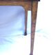 Wooden desk with three drawers