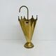 Mid-century design brass umbrella stand, 1970s