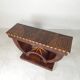 Art Deco style console table in wood marquetry