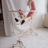 Wrought iron cradle