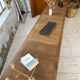 Two-sided counter sliding doors oak XXL 4m enfilade