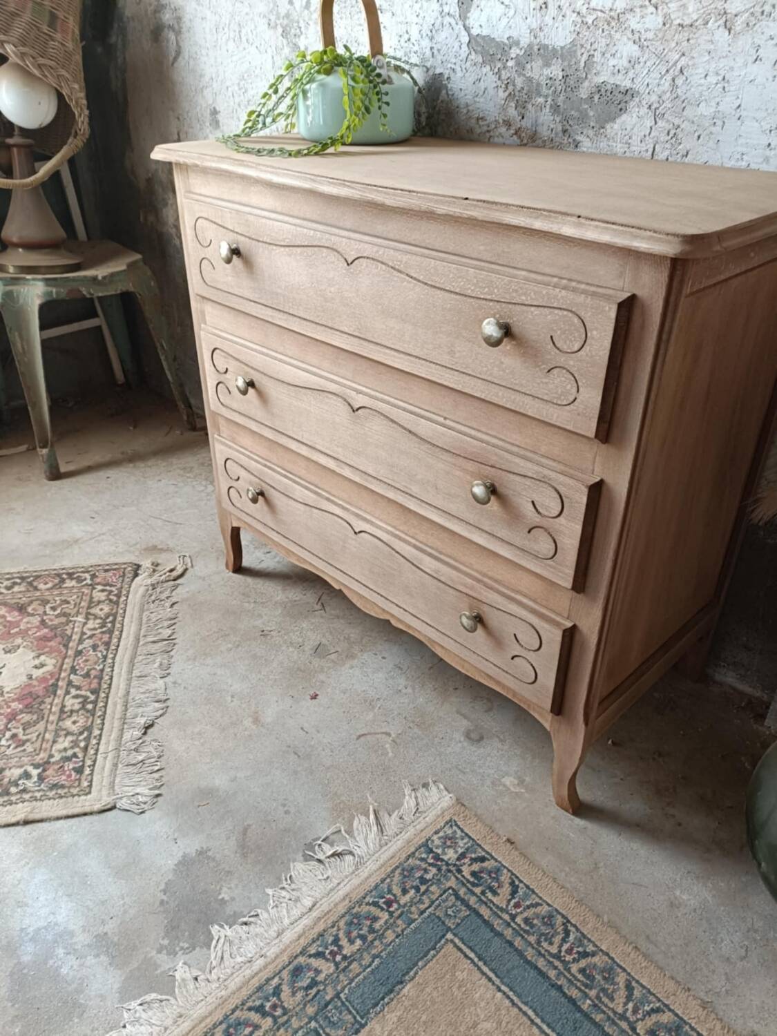 Commode en bois