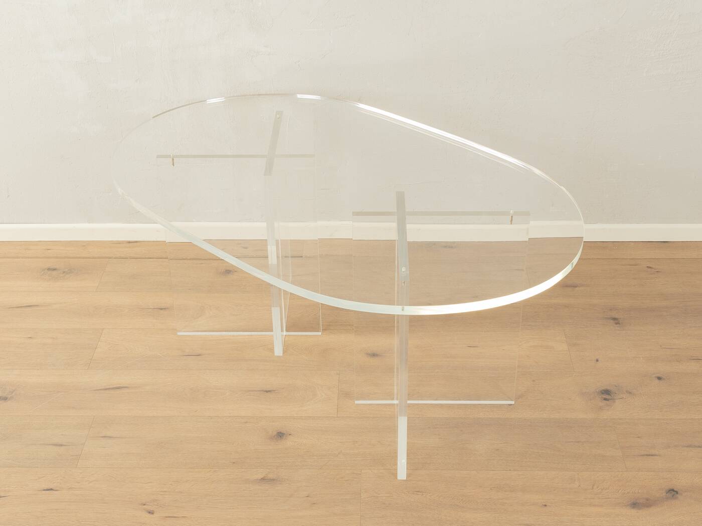 Table basse en verre acrylique