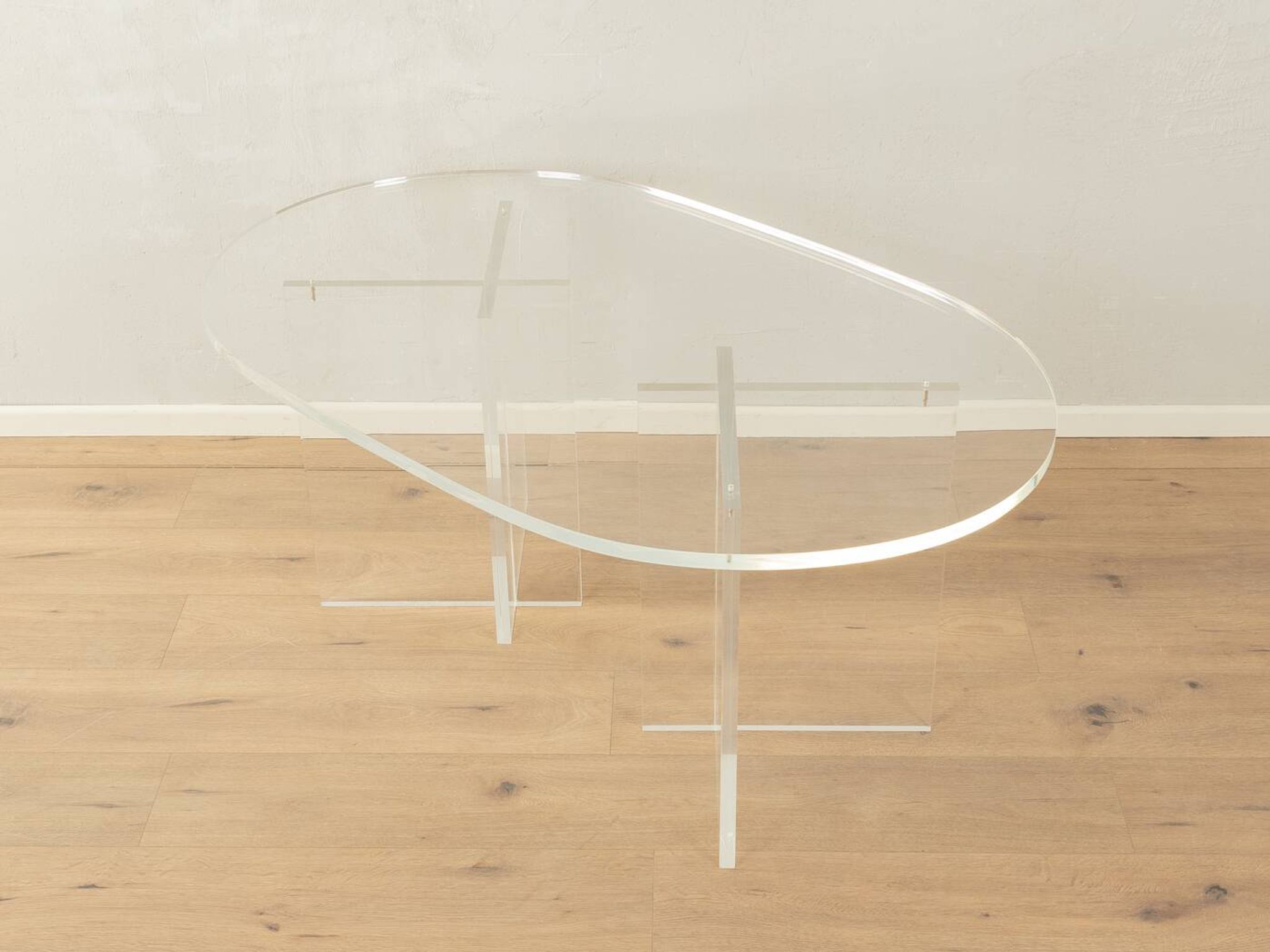 Acrylic glass coffee table