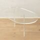 Table basse en verre acrylique