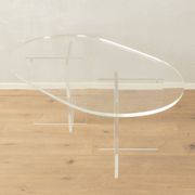 Acrylic glass coffee table