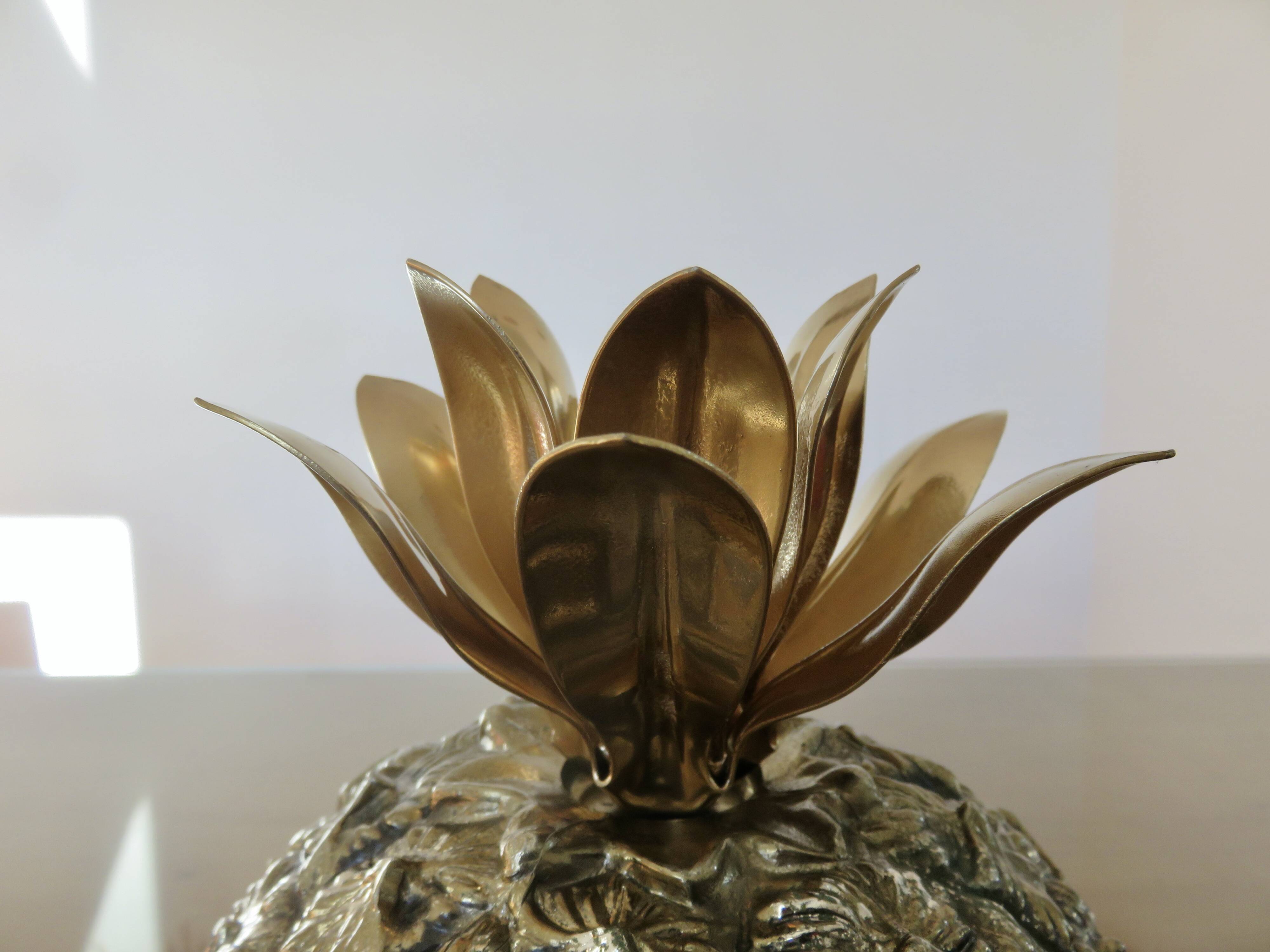 Pineapple by Michel Dartois, 1970, ice bucket, for ice cubes, exceptional condition