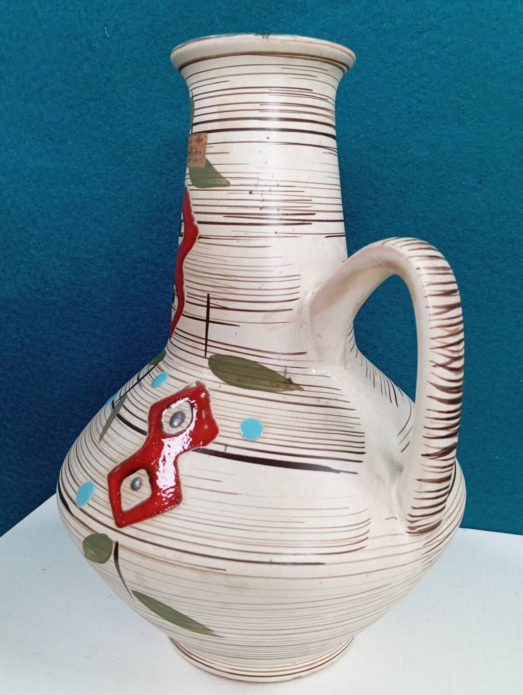 West Germany ceramic vase from the 60s