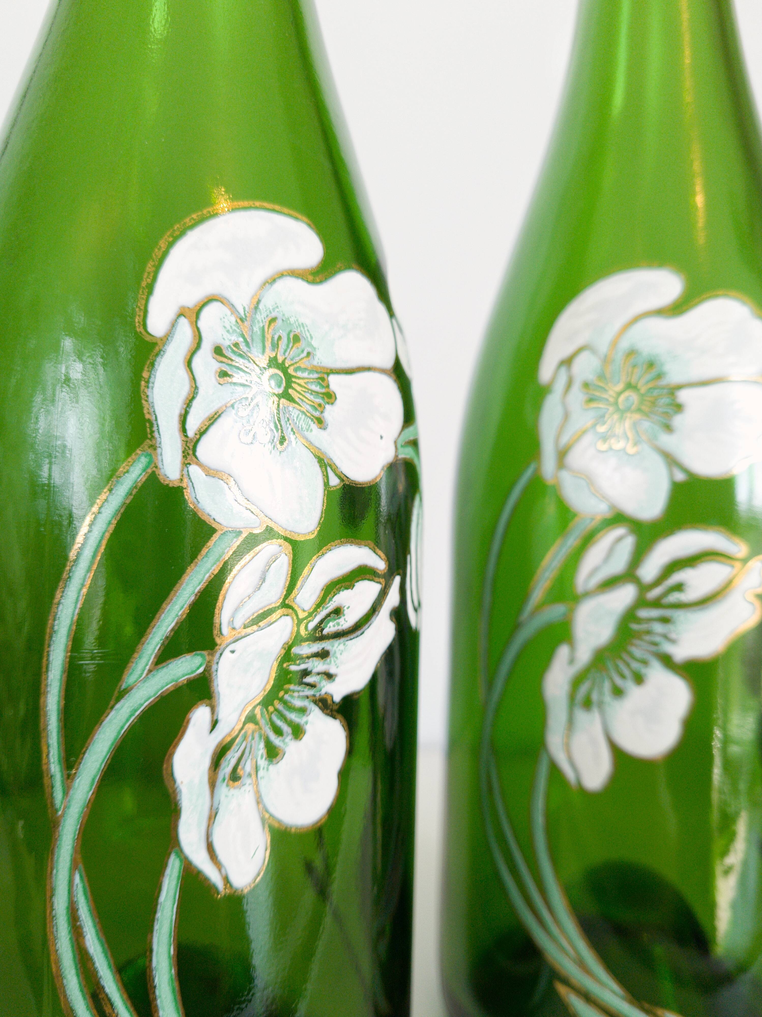 Empty bottle of Champagne Perrier Toy, Belle époque model