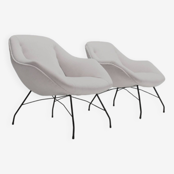 Paire de fauteuils "Concha" par Carlo Hauner & Martin Eisler, Brésil, 1955