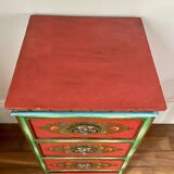 Commode chinoise peinte à la main