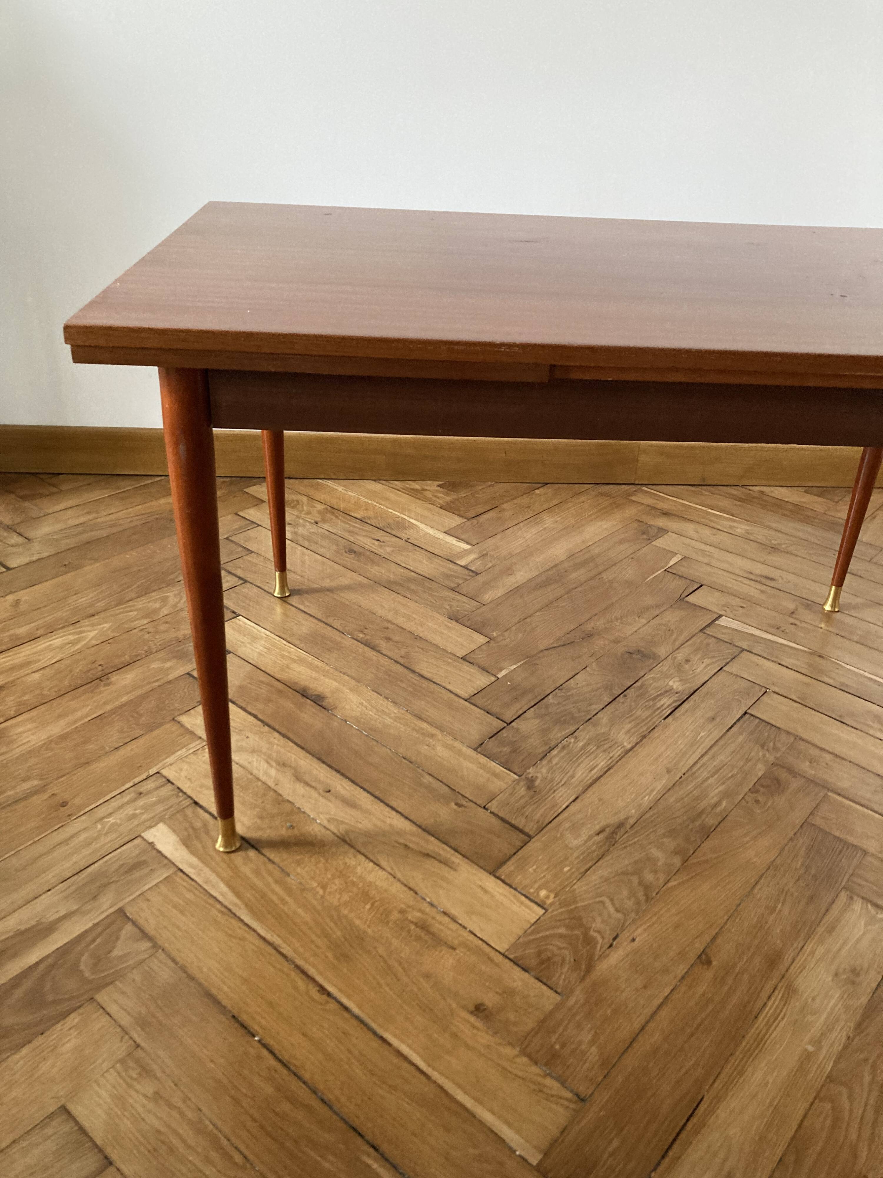 Scandinavian-style rectangular table