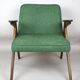 Green Bunny armchair by Józef Chierowski, 1970s